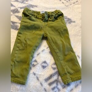 Mayoral Kids Casual Bottoms in Olive Green